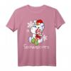 Snownicorn Einhorn Schneemann Weihnachten Süß - Lustiges Winter T-Shirt für Mädchen, perfekte Geschenkidee für Weihnachten & Nikolaus