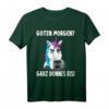 Ganz dünnes Eis. Lustiges Einhorn mit Kaffeetasse T-Shirt – Perfekt für Nicht-Morgenmenschen, Koffeinliebhaber & Freunde