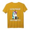 Ganz dünnes Eis. Lustiges Einhorn mit Kaffeetasse T-Shirt – Perfekt für Nicht-Morgenmenschen, Koffeinliebhaber & Freunde
