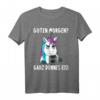 Ganz dünnes Eis. Lustiges Einhorn mit Kaffeetasse T-Shirt – Perfekt für Nicht-Morgenmenschen, Koffeinliebhaber & Freunde