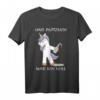 Plötzlich war ich voll. Lustiges Weinhorn T-Shirt – Geschenk für Weinliebhaberinnen, Frauen, Mütter & Freunde zu Geburtstag oder Weihnachten