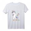 Plötzlich war ich voll. Lustiges Weinhorn T-Shirt – Geschenk für Weinliebhaberinnen, Frauen, Mütter & Freunde zu Geburtstag oder Weihnachten