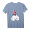 Kinder T-Shirt Einhorn Augen - Buntes NICI Design mit Faultier, Lama, Alpaka & Botschaft für Kinder