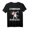 Grundschule Abschluss T-Shirt für 5. Klasse – Lustiges Dabbing Einhorn Design für den Schulwechsel aufs Gymnasium, perfektes Geschenk