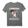 Grundschule Abschluss T-Shirt für 5. Klasse – Lustiges Dabbing Einhorn Design für den Schulwechsel aufs Gymnasium, perfektes Geschenk