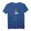 Buntes Katze Einhorn Meike T-Shirt – Personalisierte Geschenkidee für Mädchen, Damen und Einhorn- oder Katzenliebhaberinnen