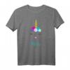 Buntes Katze Einhorn Meike T-Shirt – Personalisierte Geschenkidee für Mädchen, Damen und Einhorn- oder Katzenliebhaberinnen