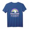 Erzieherinnen sind magisch T-Shirt für Damen - Einhorn Geschenkidee für Erzieherinnen zu Weihnachten, Geburtstag & Abschied