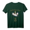 Kinder Einhorn T-Shirt zum HapPanda - Klassisch geschnitten, doppelt genähter Saum, perfektes Geschenk für kleine Geburtstagskinder