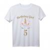 Kinder Einhorn T-Shirt zum HapPanda - Klassisch geschnitten, doppelt genähter Saum, perfektes Geschenk für kleine Geburtstagskinder