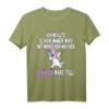 Lustiges Einhorn Spruch T-Shirt - Für Menschenmuffel, Schule, Uni und Arbeit mit witzigem Design