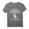 Lustiges Einhorn Spruch T-Shirt - Für Menschenmuffel, Schule, Uni und Arbeit mit witzigem Design