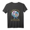 Kinder Einhorn auf Dino T-Shirt mit Spruch - Lustiges Geschenk für Mädchen und Jungen zum Geburtstag & Weihnachten