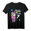 Kinder Geburtstagsshirt 7 Jahre Mädchen & Jungen - Einhorn T-Shirt mit 'Ich bin 7' für den Kindergeburtstag
