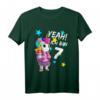 Kinder Geburtstagsshirt 7 Jahre Mädchen & Jungen - Einhorn T-Shirt mit 'Ich bin 7' für den Kindergeburtstag