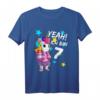 Kinder Geburtstagsshirt 7 Jahre Mädchen & Jungen - Einhorn T-Shirt mit 'Ich bin 7' für den Kindergeburtstag