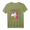 Lustiges und süßes Einhorn-T-Shirt mit I Love Unicorn Motiv – Perfekt als Geschenk für Freunde, Familie & Sommer-Vibes