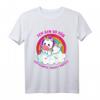 Kinder Einhorn T-Shirt Mädchen mit Regenbogen und buntem Motiv – Süßes Geschenk zum Geburtstag oder Weihnachten