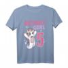 Kinder Birthday Girl - 5. Geburtstag Einhorn T-Shirt für Mädchen, süßes Geburtstags Outfit für kleine Prinzessinnen