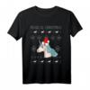 Hässliches Weihnachts-Einhorn T-Shirt mit magischem Einhorn und Weihnachtsmütze – Perfekt für Kinder, Frauen & Männer zu Weihnachten