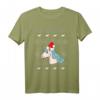 Hässliches Weihnachts-Einhorn T-Shirt mit magischem Einhorn und Weihnachtsmütze – Perfekt für Kinder, Frauen & Männer zu Weihnachten