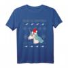 Hässliches Weihnachts-Einhorn T-Shirt mit magischem Einhorn und Weihnachtsmütze – Perfekt für Kinder, Frauen & Männer zu Weihnachten