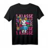 Kinder Einschulung Mädchen 1. Klasse - Niedliches Einhorn Schulranzen, Pink Lila T-Shirt & Geschenk für den ersten Schultag