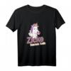 40 Geburtstag T-Shirt mit lustigem Zicke Spruch und Einhorn - Perfektes Geschenk für Familie, Freunde & Kollegen zu Geburtstag, Ostern & Weihnachten