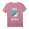 POTS Warriors Are Magical Einhorn Bändchen Dysautonomia T-Shirt – Unterstütze Bewusstsein für neurologische Erkrankungen & feiere den POTS Awareness Month