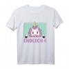 Kinder Endlich 4 Jahre - Einhorn Geburtstags T-Shirt für Mädchen, ideales Geschenk für die 4. Geburtstagsfeier