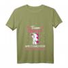 Team Braut JGA Einhorn T-Shirt mit V-Ausschnitt – Perfekt für Junggesellenabschied, Hochzeit & Mallorca Party für Einhorn Liebhaberinnen