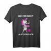 Einhorn T-Shirt mit Spruch 'Geh Mir Nicht Auf Den Sack' – Lustiges Geschenk für Zyniker, Spötter & Sarkastiker zu Geburtstag & Weihnachten