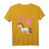 Kinder Ich Bin Schon 6 Jahre Einhorn Mädchen T-Shirt - Süßes Geburtstagsgeschenk für 6-Jährige, Pony- und Einhorn-Liebhaberinnen