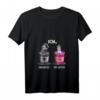 Lustiges Kaffee T-Shirt für Damen – Ich ohne Kaffee, Ich mit Kaffee Spruch, ideales Geschenk für Kaffeeliebhaber zu Weihnachten & Geburtstag