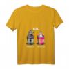 Lustiges Kaffee T-Shirt für Damen – Ich ohne Kaffee, Ich mit Kaffee Spruch, ideales Geschenk für Kaffeeliebhaber zu Weihnachten & Geburtstag