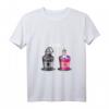 Lustiges Kaffee T-Shirt für Damen – Ich ohne Kaffee, Ich mit Kaffee Spruch, ideales Geschenk für Kaffeeliebhaber zu Weihnachten & Geburtstag