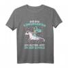 Kinder Bye Bye Kindergarten Einschulung T-Shirt mit Einhorn und Meerjungfrau - Perfekt für den ersten Schultag & Schulanfangsgeschenk für Mädchen
