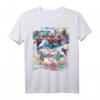 Aloha Burger Kitty Katze & Pizza Faultier auf Einhorn T-Shirt – Lustiges, buntes Tier- und Food-Motiv für Tier- und Einhornliebhaber
