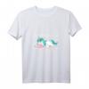 Damen Faules Sarkasmus Freundin Lustiges Einhorn V-Ausschnitt T-Shirt – Humorvolles Geschenk für Frauen, Mütter, Schwestern & beste Freundinnen