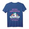 Kinder Bye Bye Kindergarten Ich rock jetzt die Schule T-Shirt mit Einhorn Buch - Perfekt als Geschenk zur Einschulung für Mädchen, die Reiten, Musik und Einhörner lieben