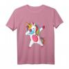 Dab Einhorn T-Shirt mit Maske – Lustiges Einhorn-Shirt für Mädchen, Jungen, Männer & Frauen, perfekt als Geschenk für Einhorn-Liebhaber und Maskenfans