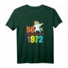 Legendär seit 1972 - 50. Geburtstag Dabbing Einhorn T-Shirt für Damen und Herren als lustiges Geschenk
