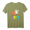Legendär seit 1972 - 50. Geburtstag Dabbing Einhorn T-Shirt für Damen und Herren als lustiges Geschenk