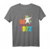 Legendär seit 1972 - 50. Geburtstag Dabbing Einhorn T-Shirt für Damen und Herren als lustiges Geschenk