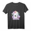 Einhorn Mama mit Kaffee Mamacorn T-Shirt - Verspieltes Design für entspannte Mütter & Kinder, ideales Geschenk