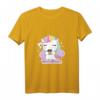 Einhorn Mama mit Kaffee Mamacorn T-Shirt - Verspieltes Design für entspannte Mütter & Kinder, ideales Geschenk