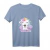 Einhorn Mama mit Kaffee Mamacorn T-Shirt - Verspieltes Design für entspannte Mütter & Kinder, ideales Geschenk