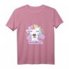 Einhorn Mama mit Kaffee Mamacorn T-Shirt - Verspieltes Design für entspannte Mütter & Kinder, ideales Geschenk