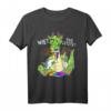Buntes Drache isst letztes Einhorn T-Shirt - Lustiges Fabelwesen Shirt als Geschenk für Kinder, Jugendliche & Erwachsene