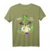 Buntes Drache isst letztes Einhorn T-Shirt - Lustiges Fabelwesen Shirt als Geschenk für Kinder, Jugendliche & Erwachsene